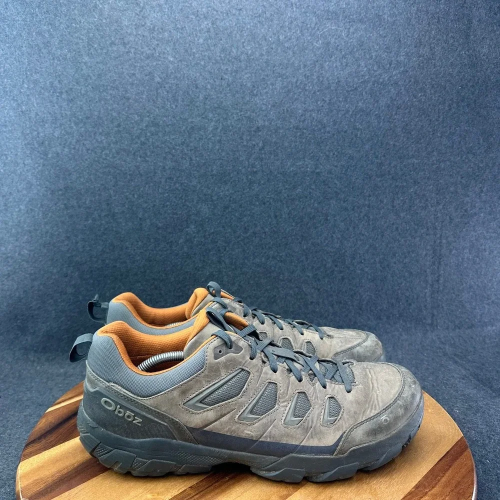 Oboz Sawtooth X Low Men's 14 EU 48 Hiking Shoes Hazy Gray Lightweight Outdoor